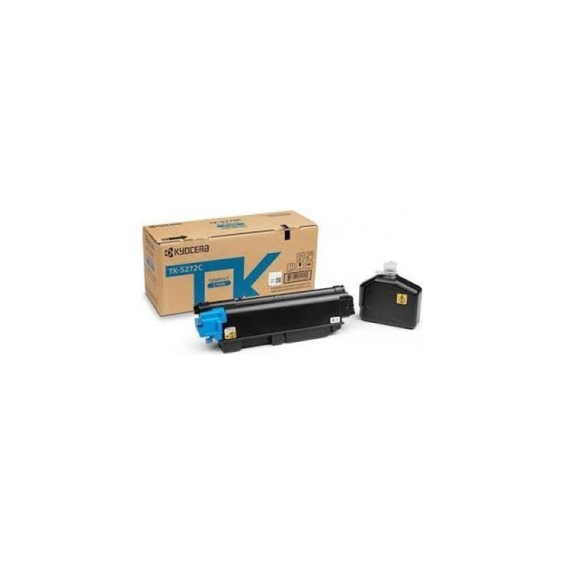 Tóner Kyocera TK-5272C - 5000 páginas, Cian, ECOSYS P6230cdn
